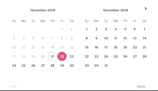 Een daterange-picker